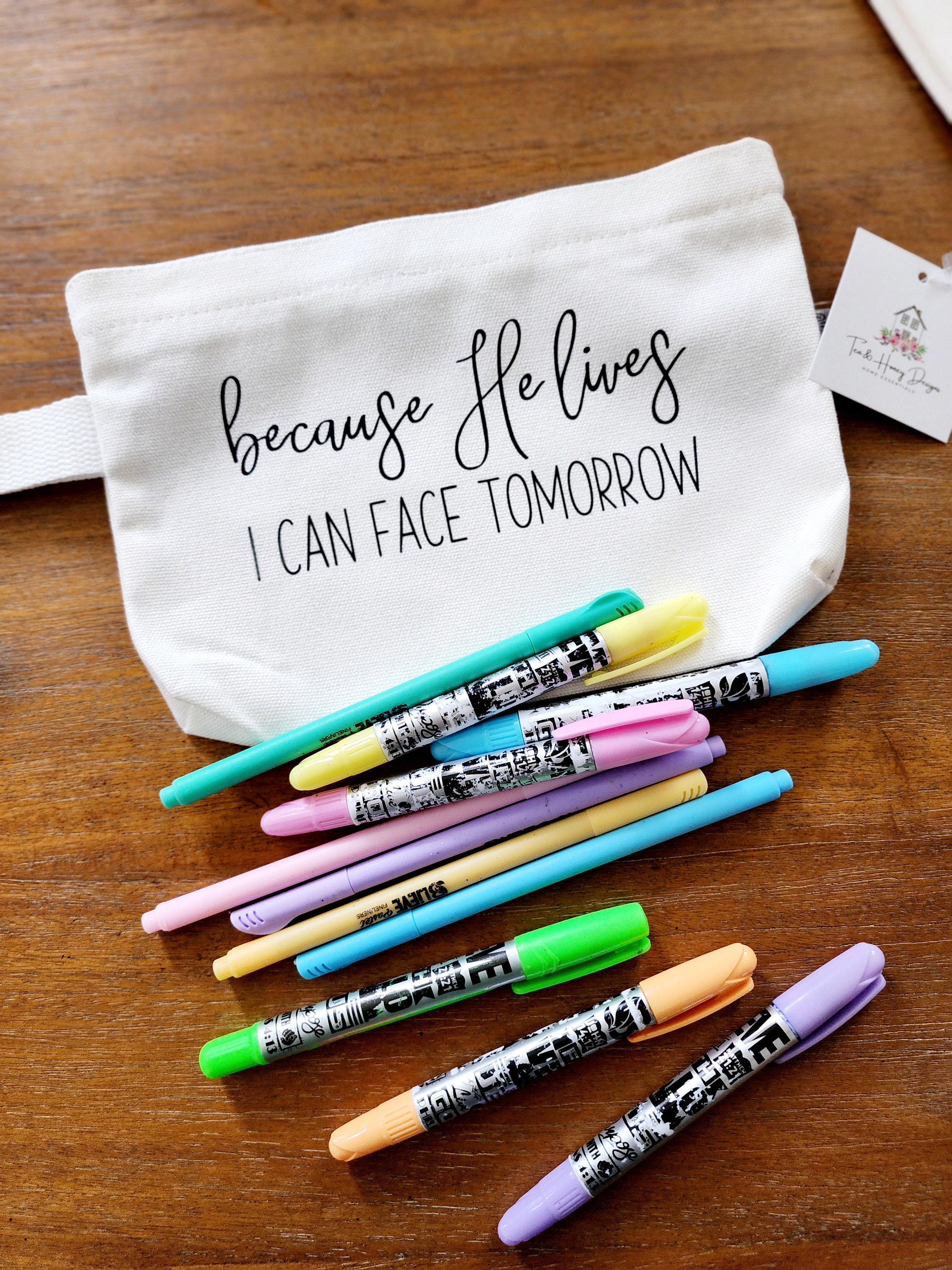 Canvas Pencil Pouch — Adventures in the Schoolhouse