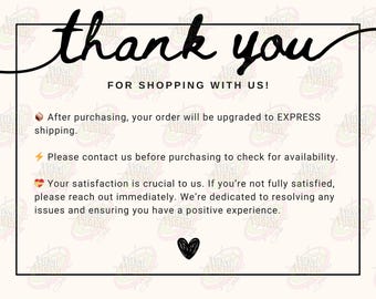 May include: Thank you for shopping with us! After purchasing, your order will be upgraded to EXPRESS shipping. Please contact us before purchasing to check for availability. Your satisfaction is crucial to us. If you're not fully satisfied, please reach out immediately. We're dedicated to resolving any issues and ensuring you have a positive experience.