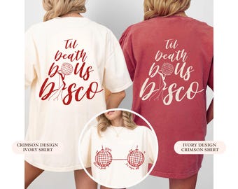Dancing Queens Bachelorette Comfort Colors Shirt, Last Disco Bridal Party Tee, 70s Groovy Merch For Bridesmaids, Mamma Mia Bach Girls Trip