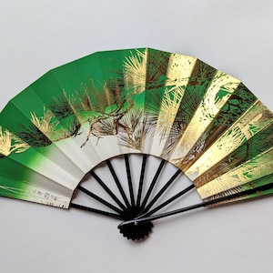 Opvouwbare waaier, Japanse papieren waaier, traditionele decoratie voor in huis, origineel en feestelijk cadeau voor haar