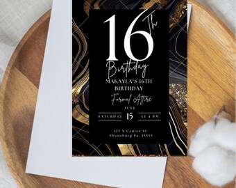 Personalized Sweet 16 Wedding Birthday Invitation,  Trending Birthday, Popular Sweet 16, Popular Girl Birthday, Popular Now, Trending Teen