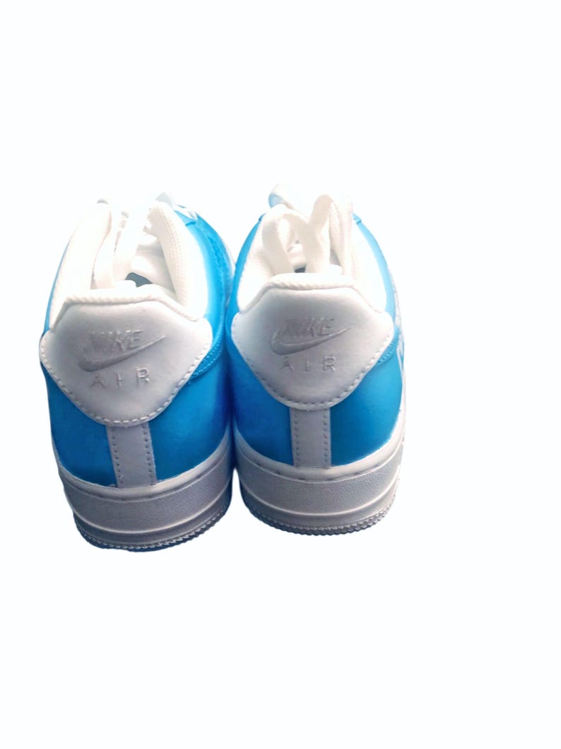 Custom Painted Nike Air Force One Low | Hand-Painted Air Force 1s | Custom Nike Sneakers | Personalized AF1 Shoes | Streetwear Art Shoes image 6
