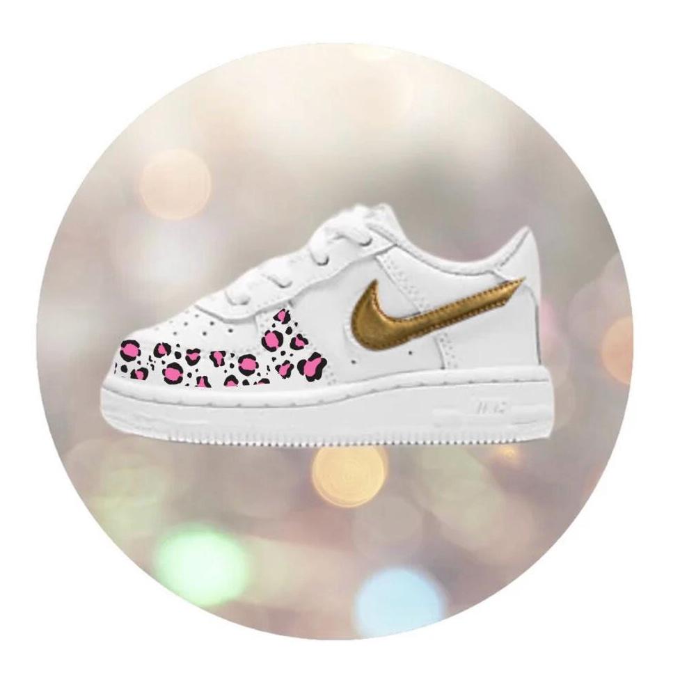 Pink Nike Air Force Leopardate Nike Air Force Leopardate New Arrivals