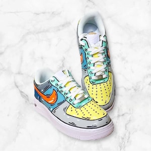 Hand Painted Nike Air Force 1 Low Dunks Kids Children Adults Cool Trending
