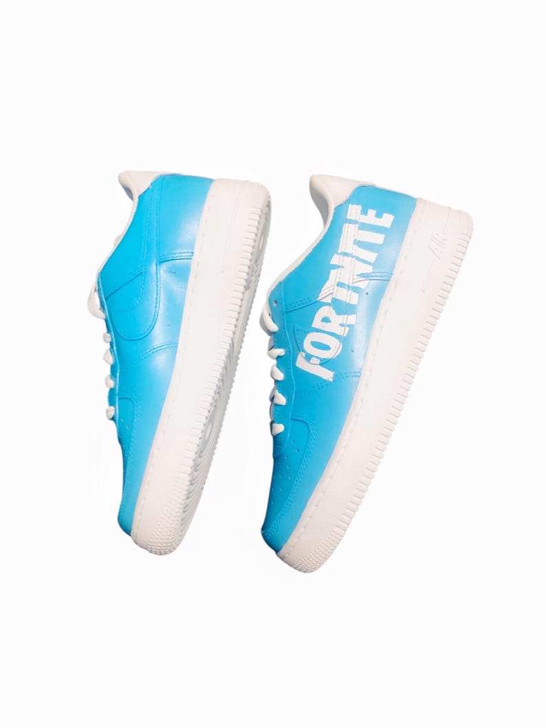 Custom Painted Nike Air Force One Low | Hand-Painted Air Force 1s | Custom Nike Sneakers | Personalized AF1 Shoes | Streetwear Art Shoes image 5