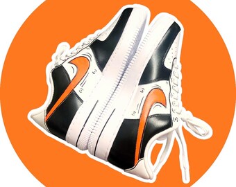 Custom Painted Nike Air Force One Low | Hand-Painted Air Force 1s | Custom Nike Sneakers | Personalized AF1 Shoes | Streetwear Art Shoes