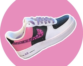 Custom Painted Nike Air Force One Low | Hand-Painted Air Force 1s | Custom Nike Sneakers | Personalized AF1 Shoes | Streetwear Art Shoes