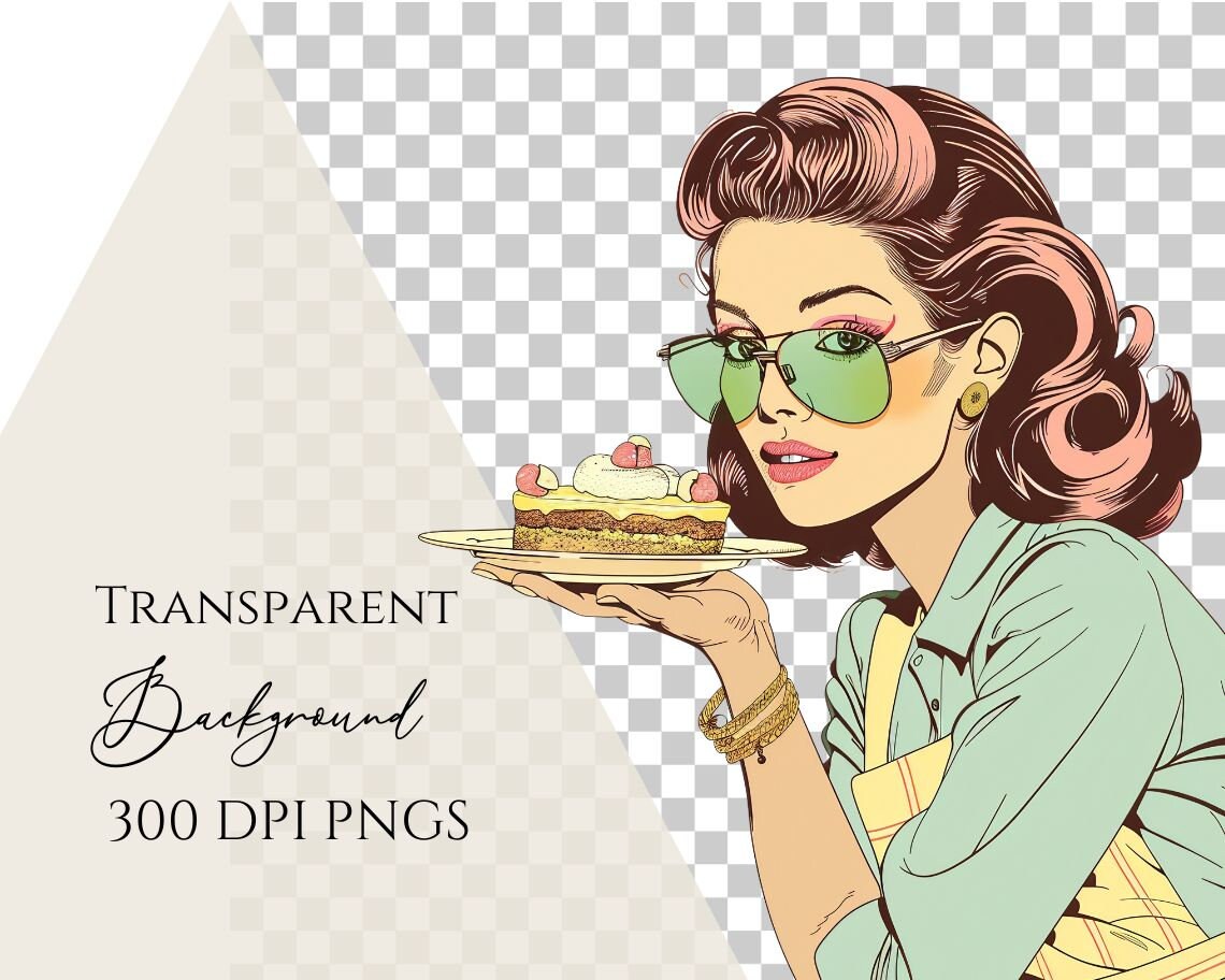 Diner Sign Clipart, 50s Clipart, 1950s Clipart, Retro 50s, Jukebox ...