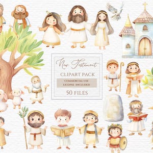 New testament bible characters clipart png, Christian Clipart, Sunday School, Religious Clipart, Vbs, Digital Clipart, Bible Story Clip Art