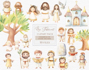 New testament bible characters clipart png, Christian Clipart, Sunday School, Religious Clipart, Vbs, Digital Clipart, Bible Story Clip Art