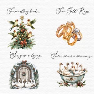 12 Days of Christmas Clipart, Twelve Days of Christmas Png. Learn More ...