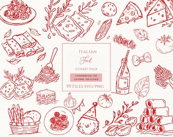 Holy cannoli meatball pasta line art clipart, Italian food, minimalist food, first birthday party, Pizza First Birthday, Spaghetti clipart.