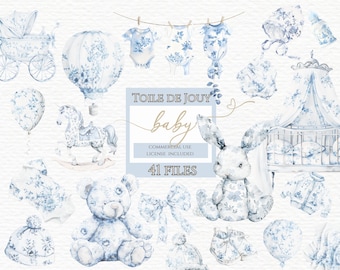 Toile de jouy baby shower clipart, Blue Toile Clipart, Chinoiserie png French Toil de Jouy, Chinoiserie clipart, Toile de Jouy, nursery png.