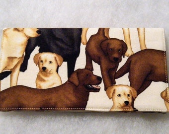 Labrador Retriever - checkbook cover