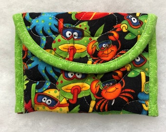 Card Holder - Snorkeling fish