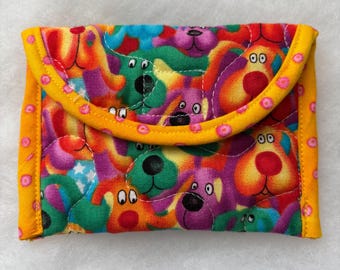 Kartenhalter - Rainbow Dogs