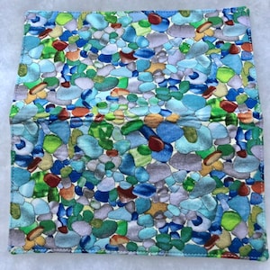 Seaglass checkbook cover image 2