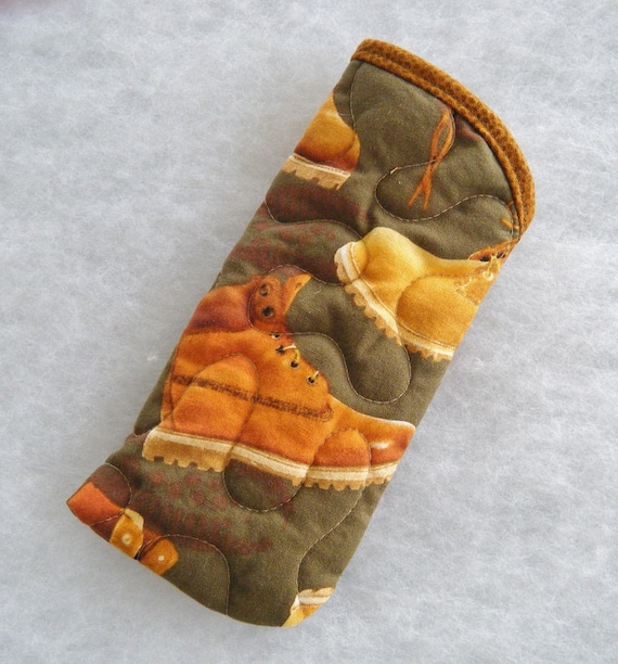 Quilted Sunglass Eyeglass Case Work Boots