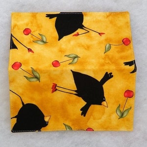 Checkbook Cover Dancing Crows image 3