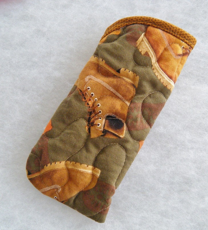 Quilted Sunglass/Eyeglass Case Work Boots Etsy