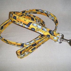 NYC Taxi Cabs Dog Leash image 1