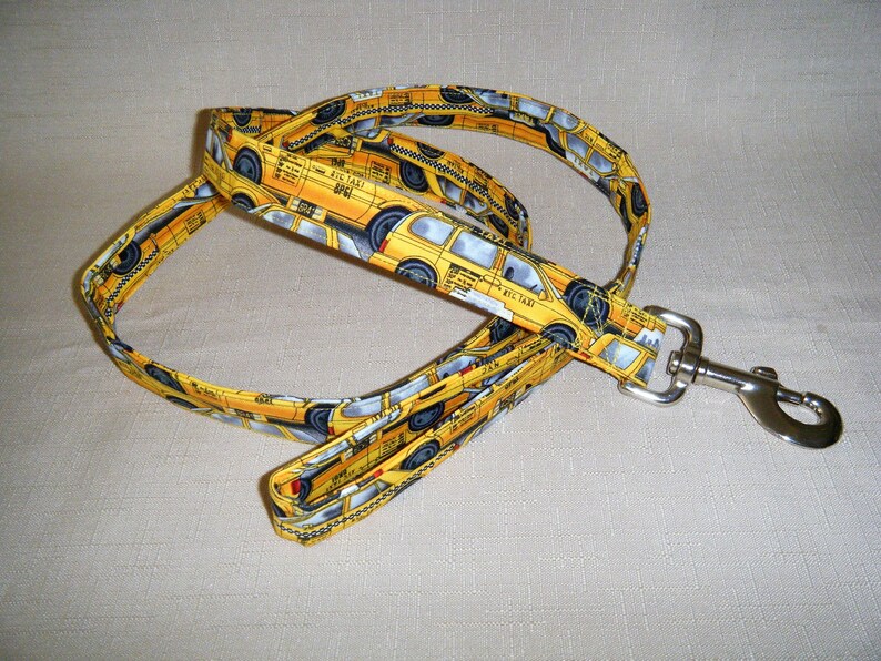 NYC Taxi Cabs Dog Leash image 1