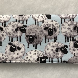 Silly Sheep2 - Checkbook cover