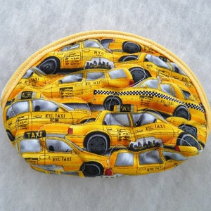Small Quilted Purse - NYC Taxi Cabs