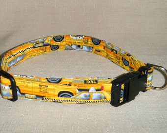 NYC Taxi cabs  - Dog Collar