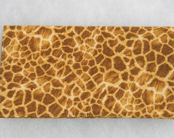 Giraffe - Checkbook cover
