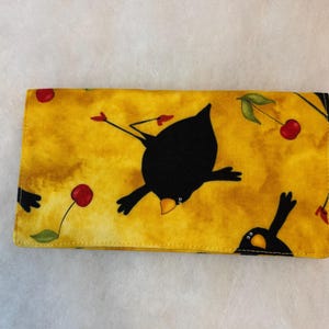 Dancing Crows - Checkbook Cover