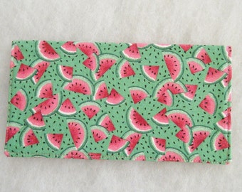 Watermelons - checkbook cover