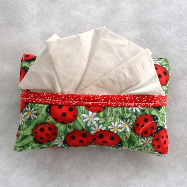 Quilted Tissue Box Covers Etsy