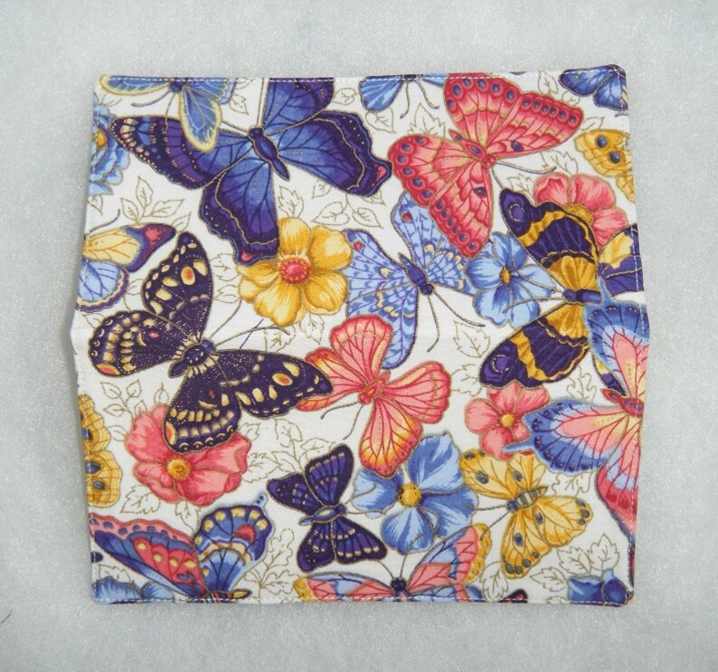 Butterflies checkbook cover image 2