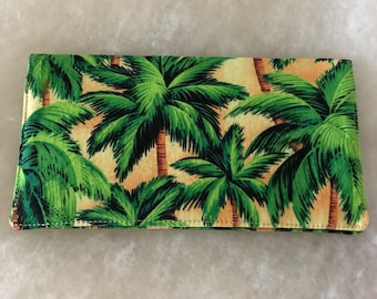 Palm Trees - checkbook cover