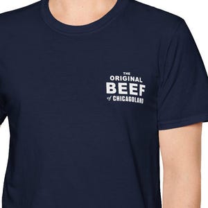 The Original Beef of Chicagoland T-Shirt, Carmy Shirt, Ritchie & Sydney Sandwich Shop, The Bear Graphic Tee Gift, Foodie Chef T-shirt