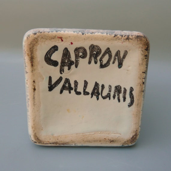 フランス アンティーク Vallauris pottery capron フランス アンティーク Vallauris pottery capron