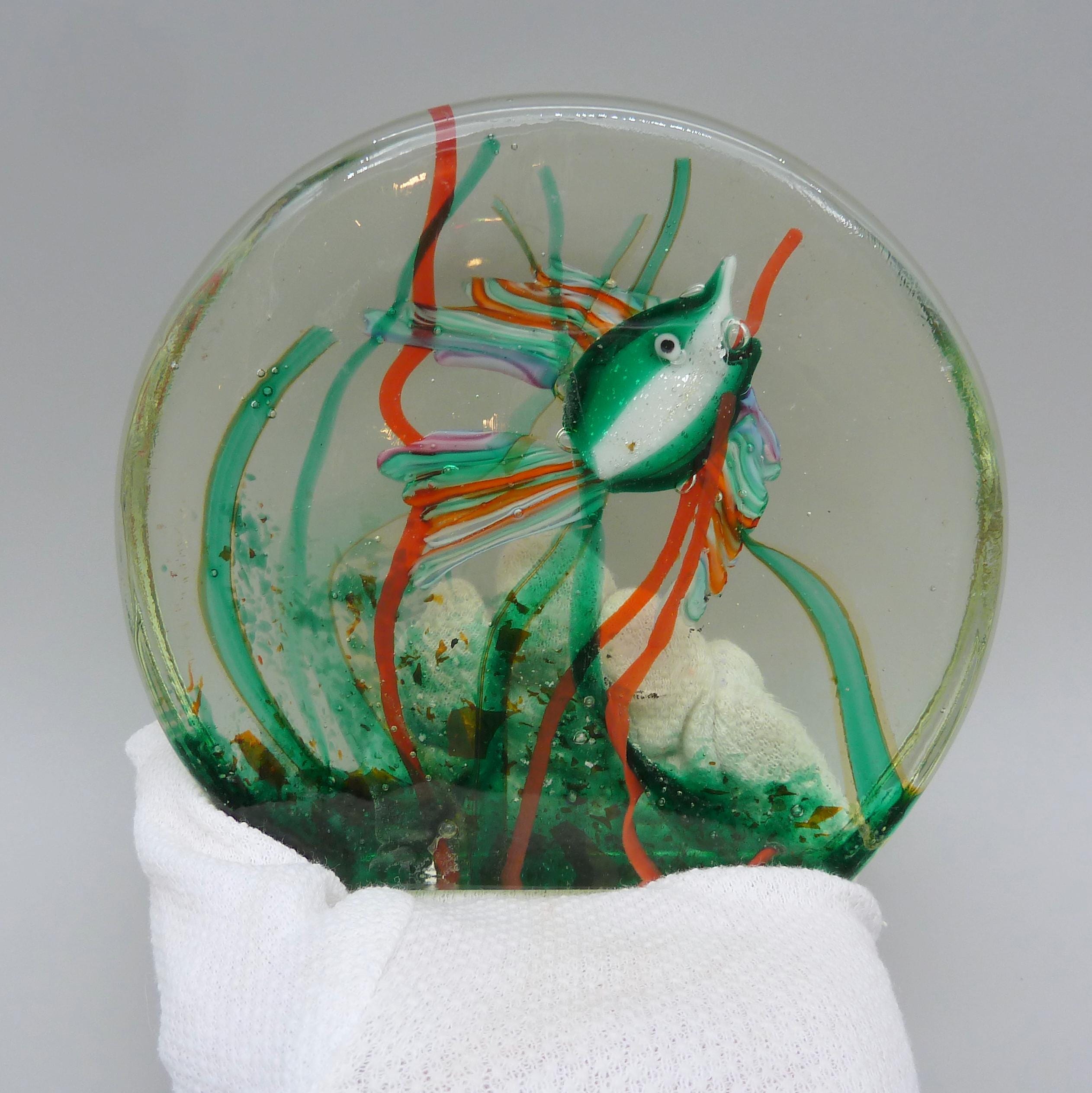 Vintage Murano Aquarium - Etsy