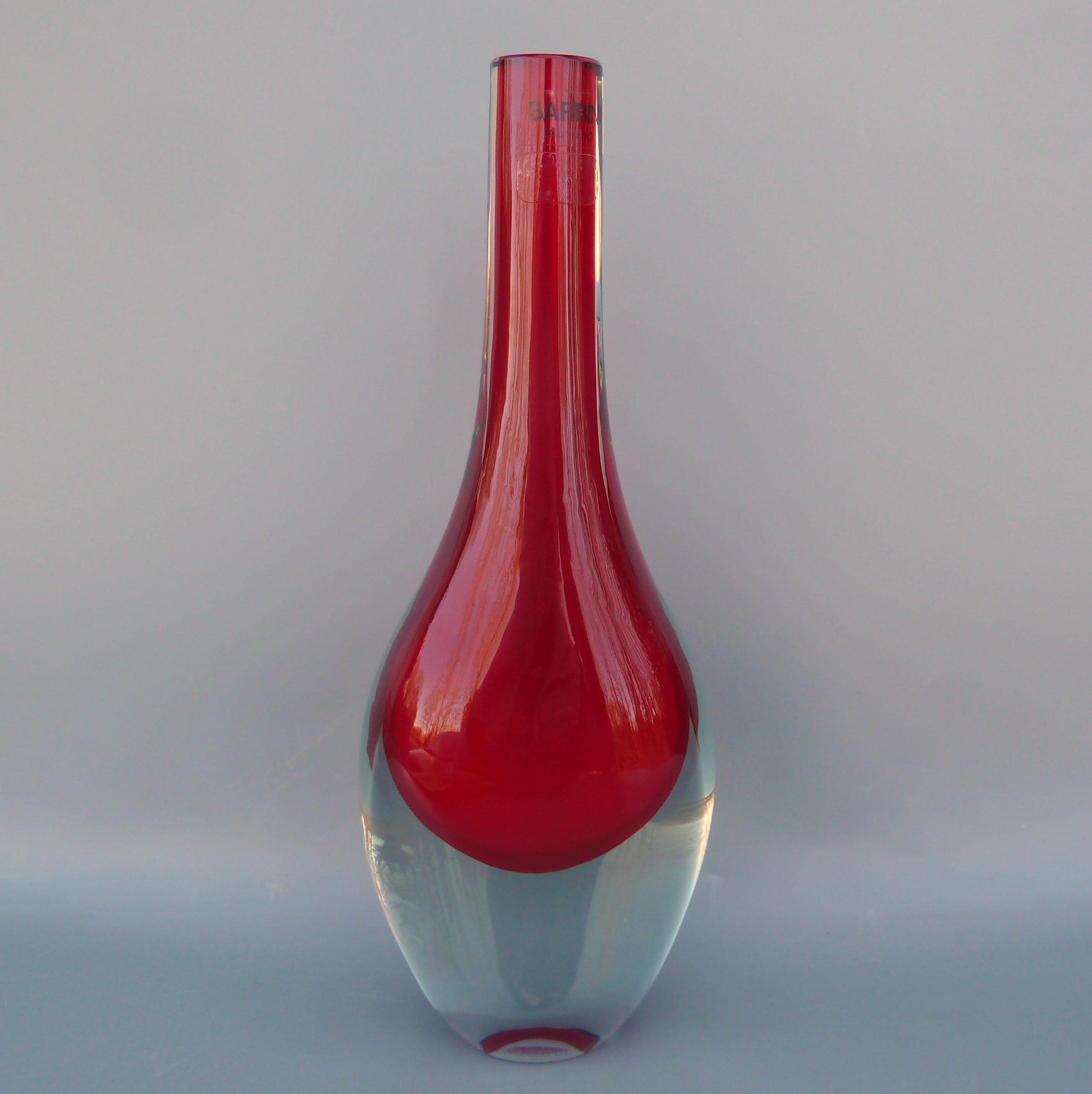 Ken　BARBINI MURANO ヴィンテージグラス Vintage Signed Barbini Murano for Oggetti Sommerso Glass Bud Vase
