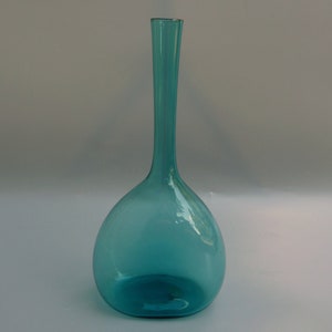 Arthur Percy Glass Vase, Gullaskruf Sweden, Swedish Art Glass