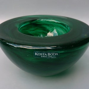 kosta boda sweden希少ヴィンテージらリーフボウル Kosta Boda｜葉模様が美しい北欧ヴィンテージボウル