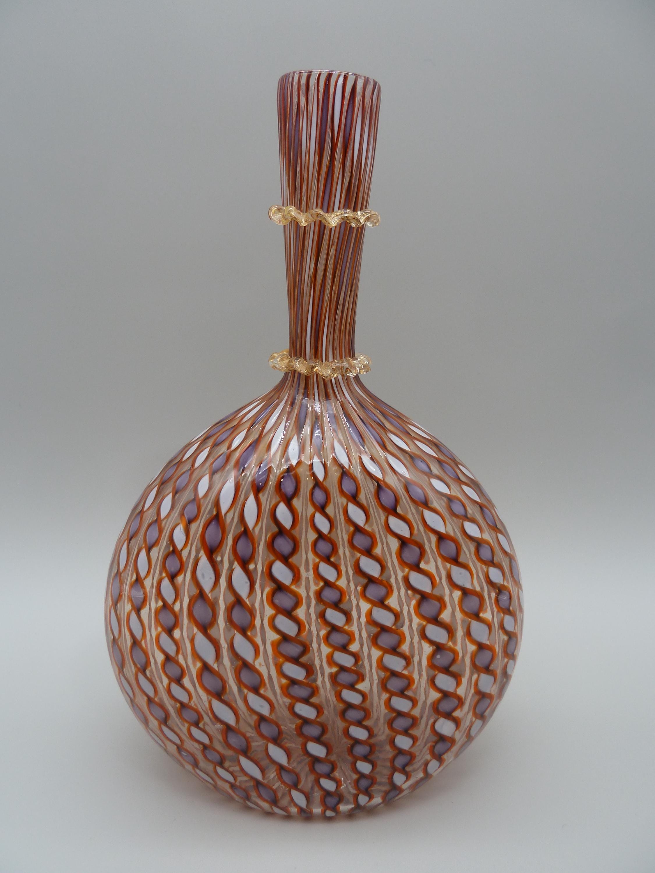 Murano Glass Bottle - Etsy
