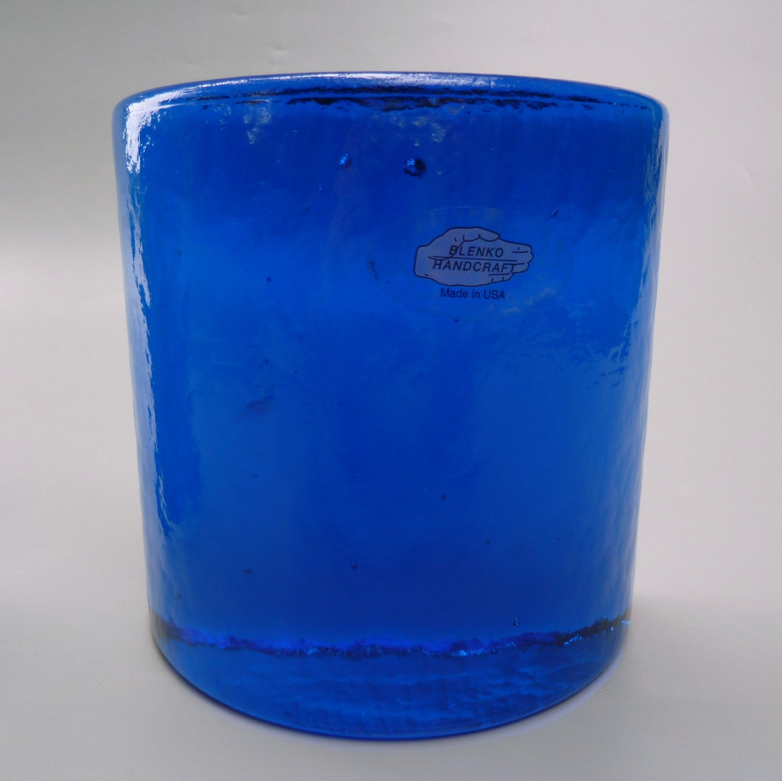 Blenko Glass Half Circle Bookends Blenko Wayne Husted Etsy