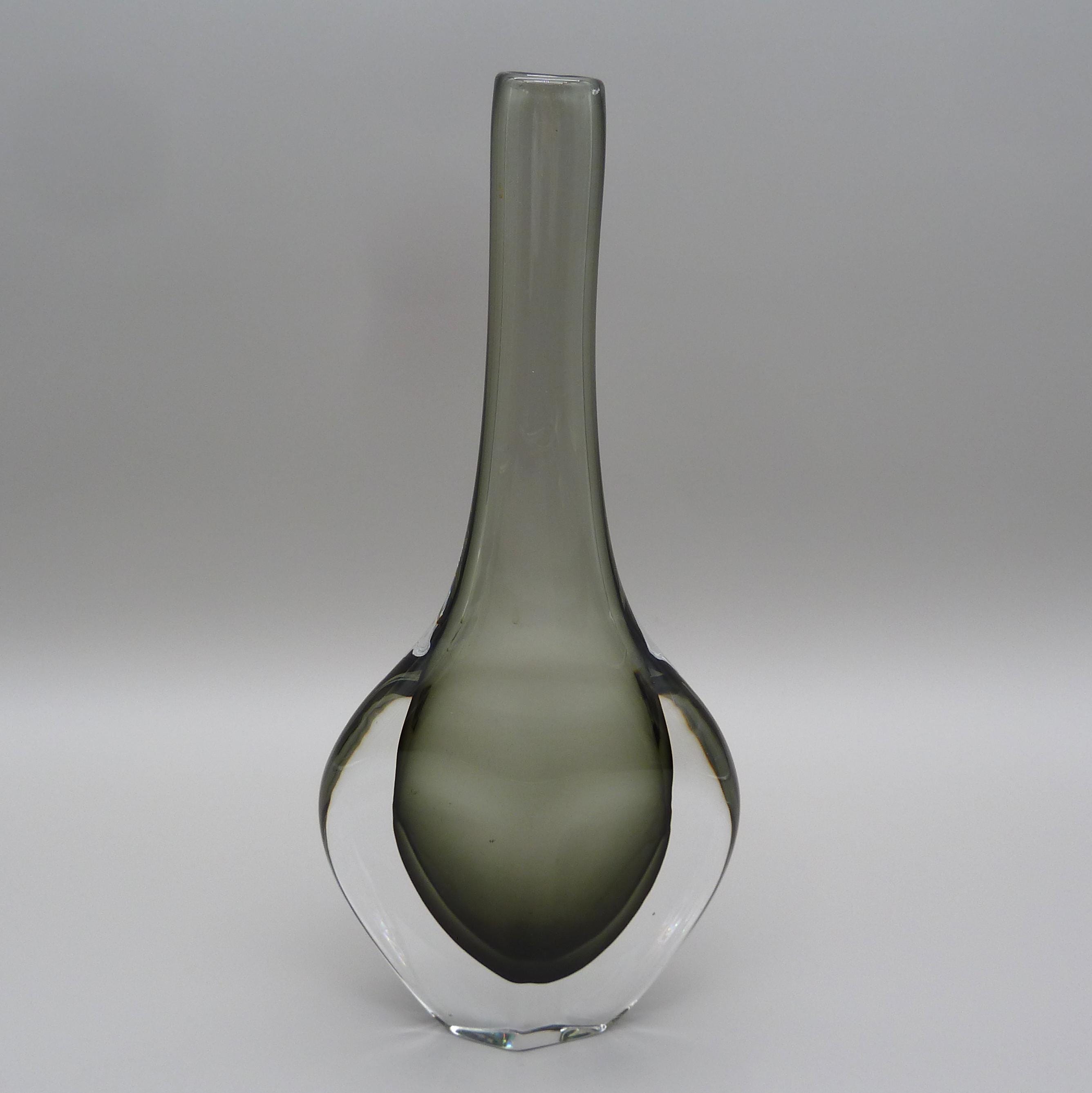 Nils Landberg Orrefors Vase - Etsy