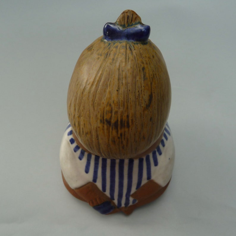 Lisa Larson Johanna Figurine Larson Girl Figurine Swedish Etsy