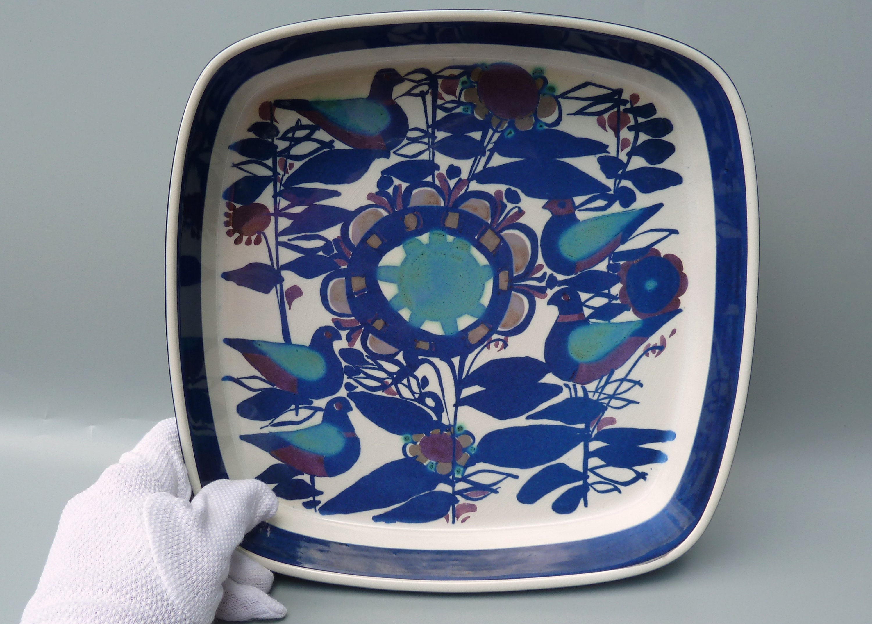 Vintage Royal Copenhagen Fajance Dish 144/2885, Nils Thorsson