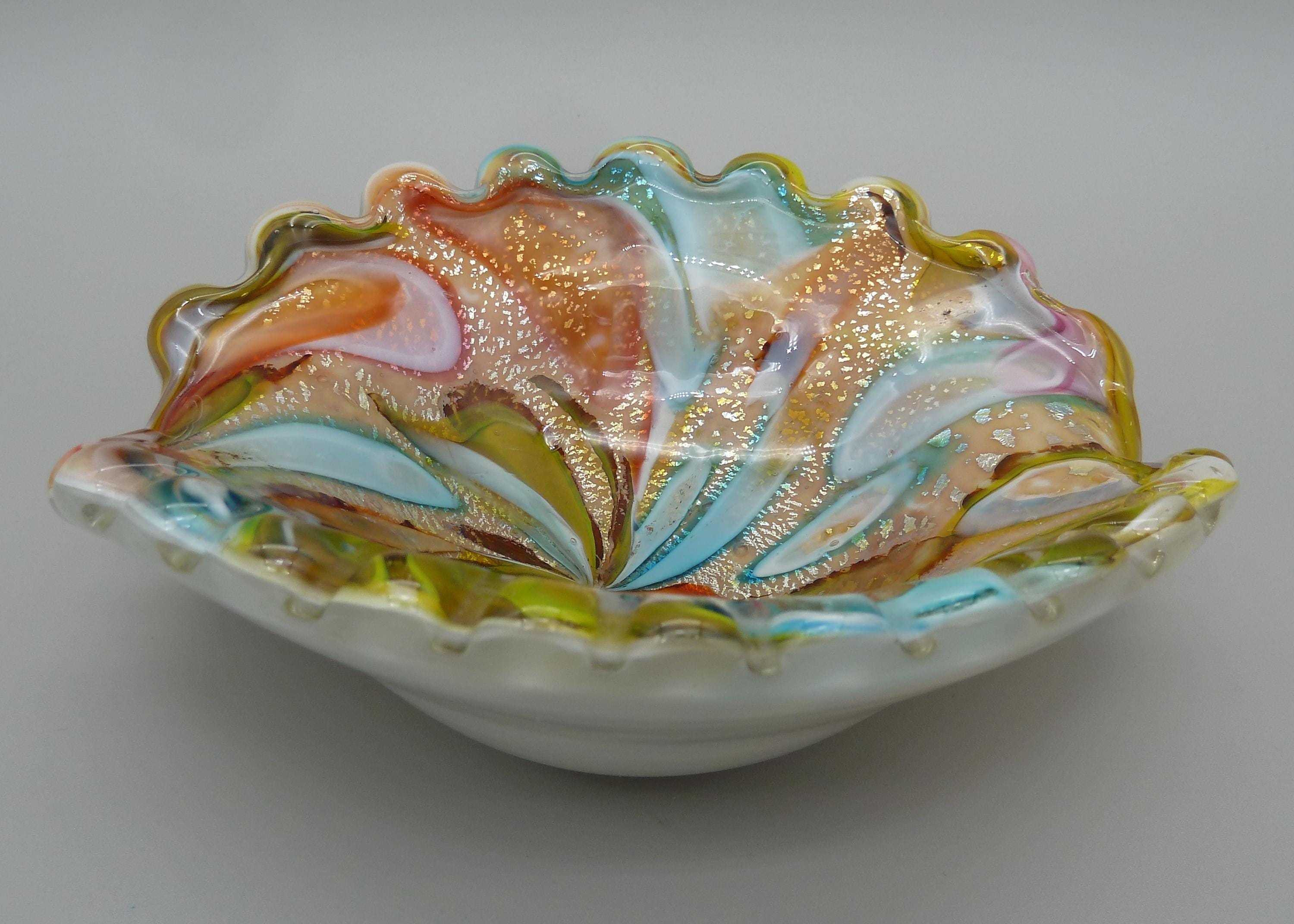 Murano Zanfirico Glass - Etsy