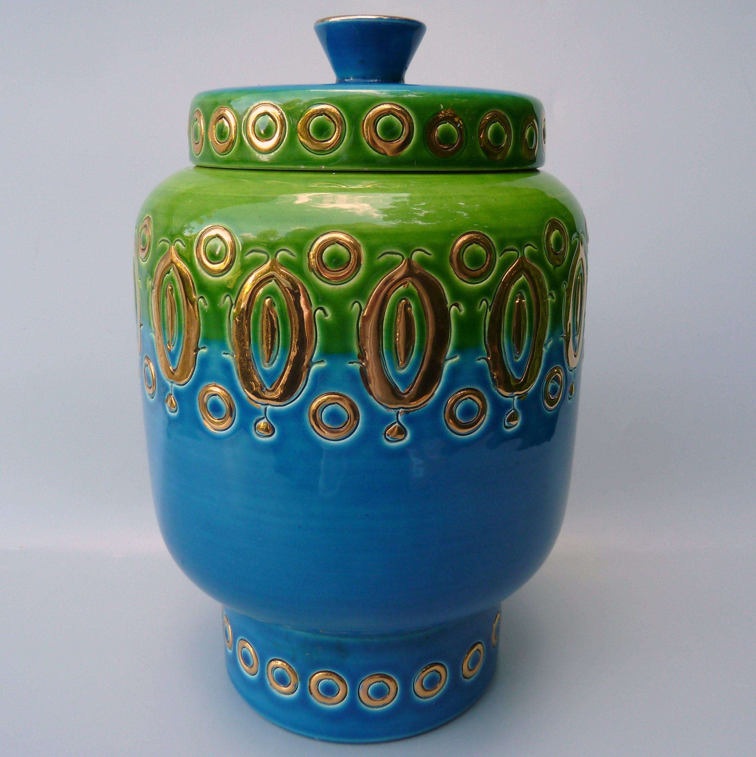 Bitossi Ceramic Vase,bitossi Rosenthal Netter Vase,aldo Londi