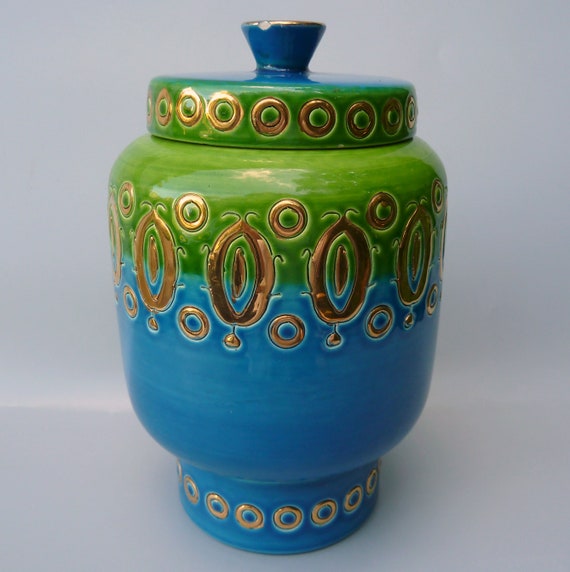 本当に綺麗★イタリア陶器★BITOSSI★fatlava Bitossi Ceramic Vase,bitossi Rosenthal Netter Vase,aldo Londi