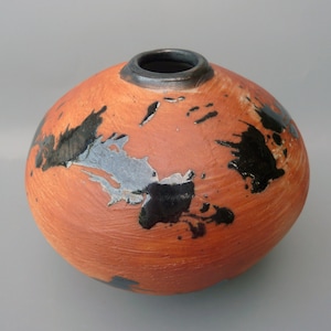 Vintage Otto Heino Pottery Vase Signed, Rare Otto and Vivika Heino Seed Pot, Ojai California American Studio Art Pottery Collectible